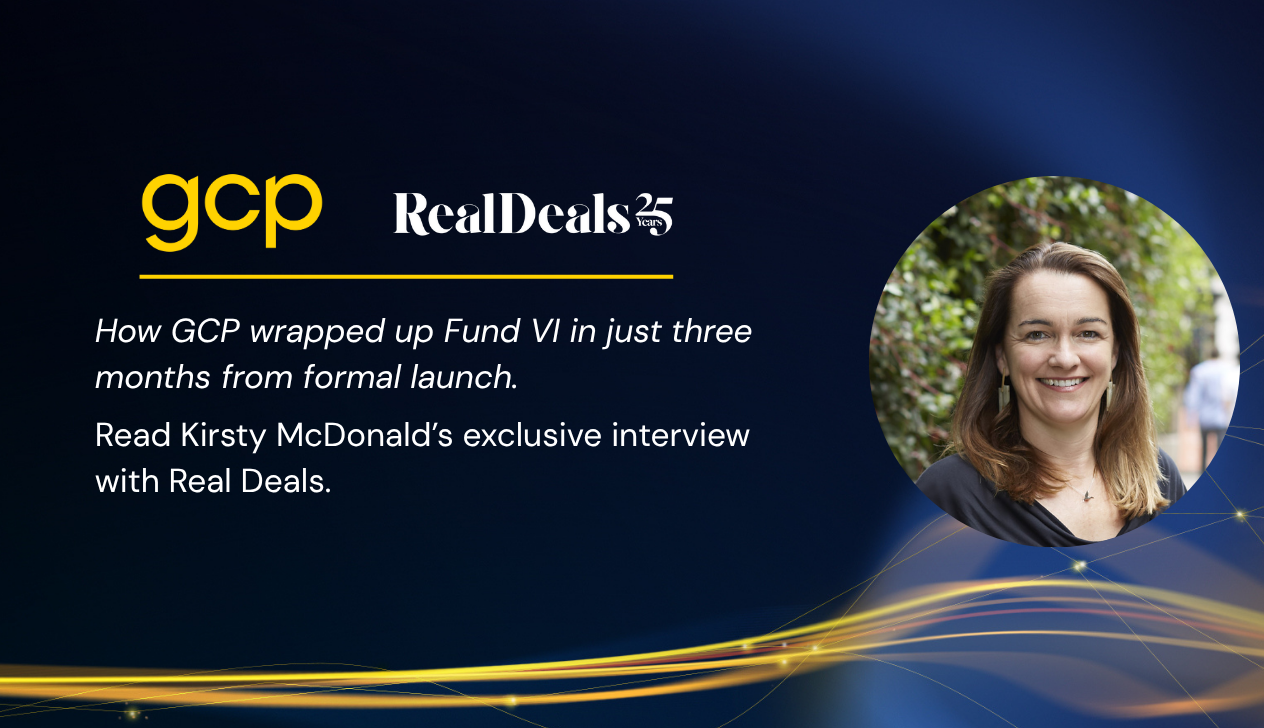 Kirsty McDonald Leads Successful Close of GCP Fund VI